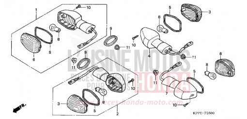 WINKER (CBR125R/RS/RW5/RW6/RW8) CBR125RW6 de 2006